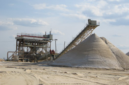 Golf Course Sand - Atlanta Sand & Supply Company produces a variety of sands suitable for golf course and athletic field projects.