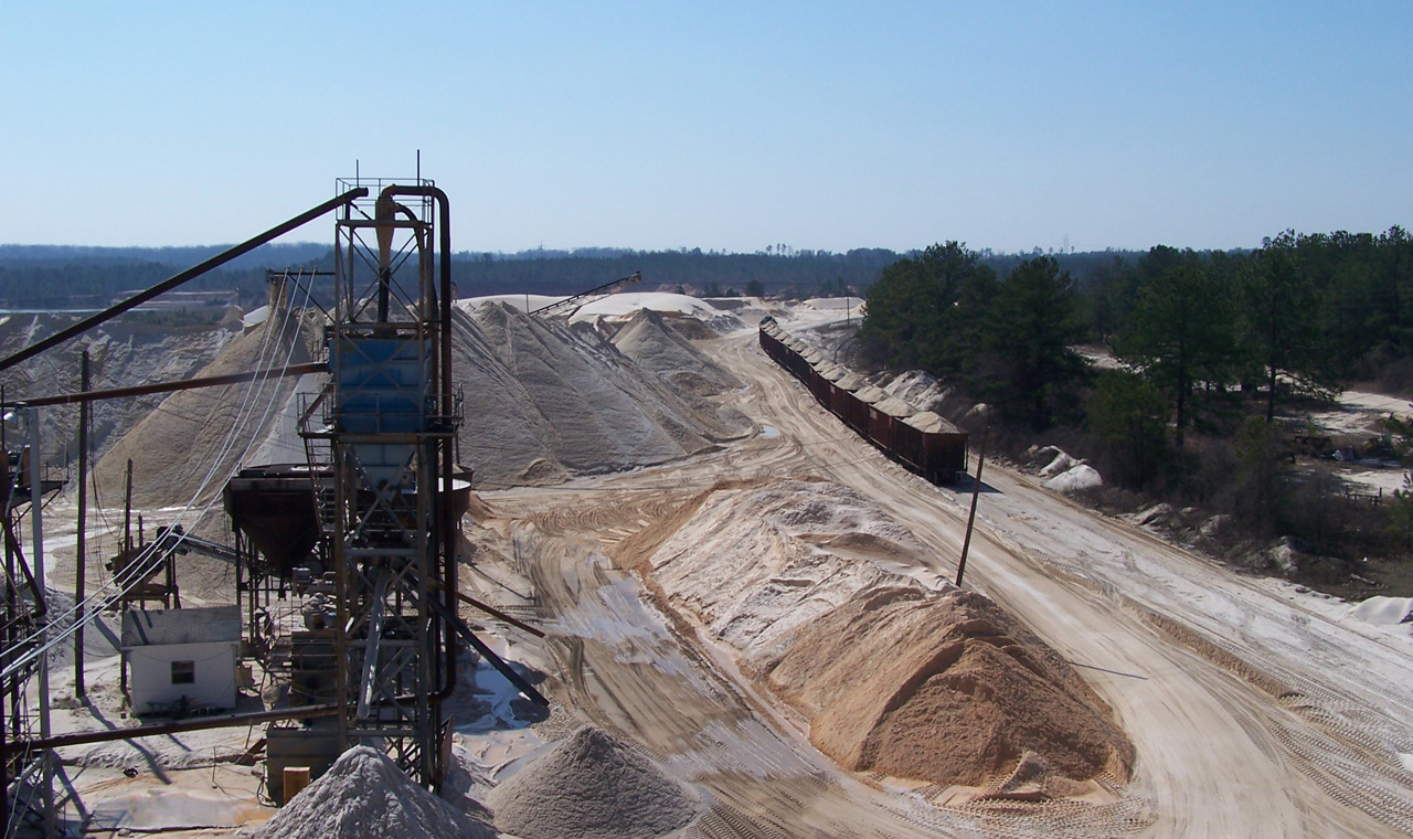 The premier manufacturer of sand in Georgia.
